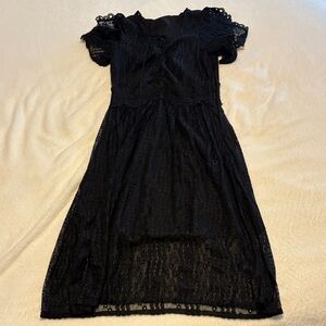 Allison Black Lace Dress